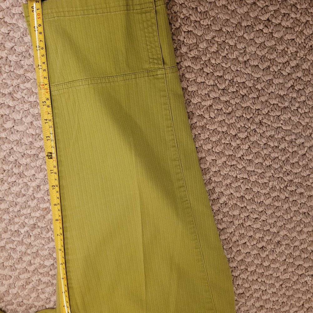 Tribal Lime Green Capri Pants for Women Size 14 - Picture 3 of 7